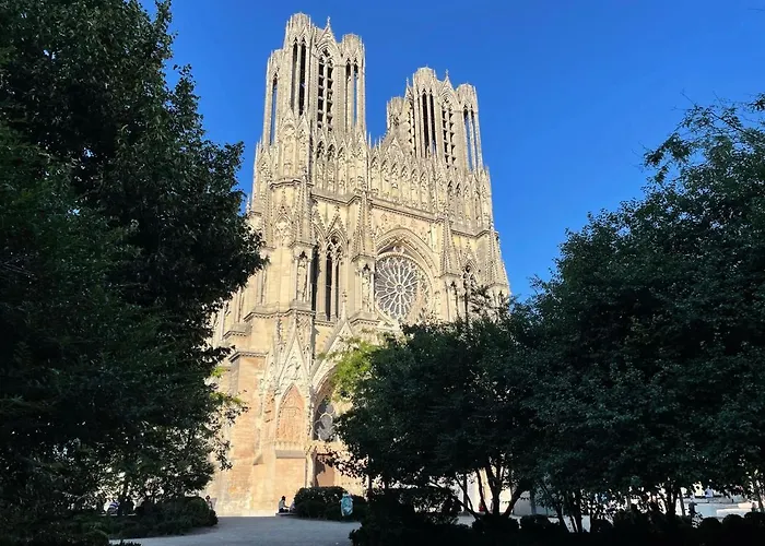 Reims Hyper-Centre Erlon Cathedrale Calme