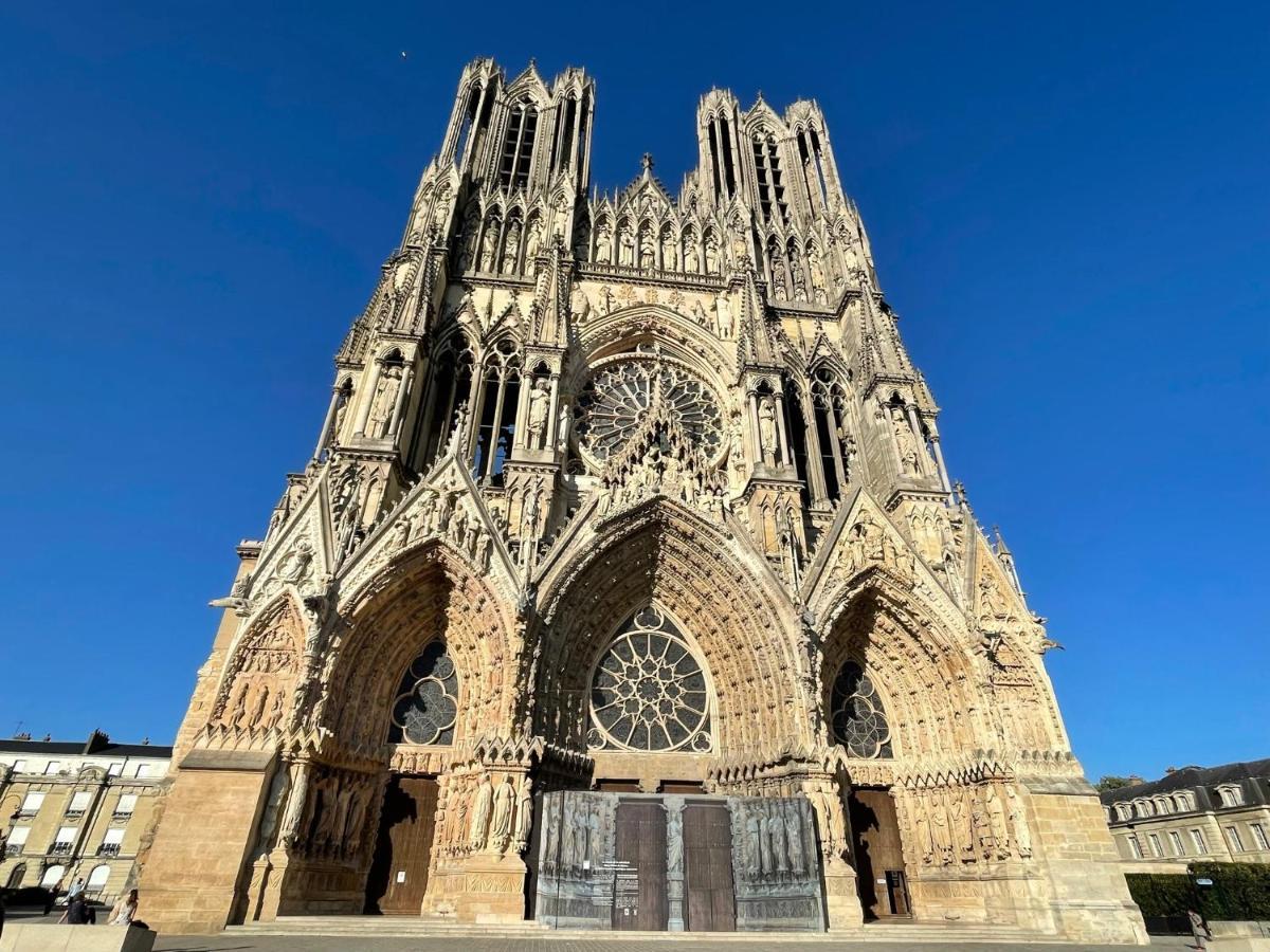 Apartment Hyper-centre Erlon Cathedrale Calme Reims